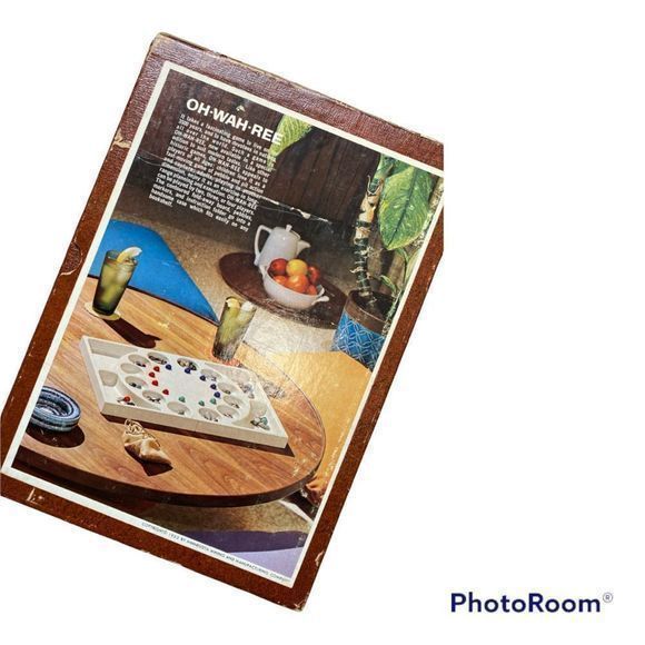 OH WAH REE Vintage 1962 3m Bookshelf Board Game with Orig. Box - Picture 3 of 4